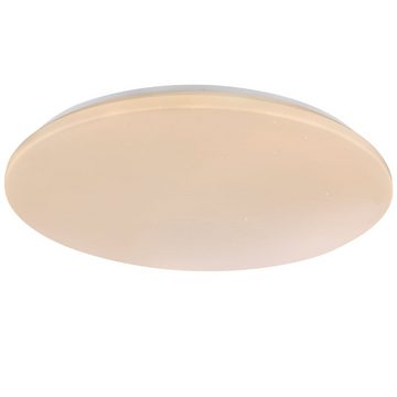 Globo LED Deckenleuchte, LED-Leuchtmittel fest verbaut, Kaltweiß, Warmweiß, Neutralweiß, Tageslichtweiß, LED Decken Lampe Wohn Zimmer Dimmer Fernbedienung Sternen