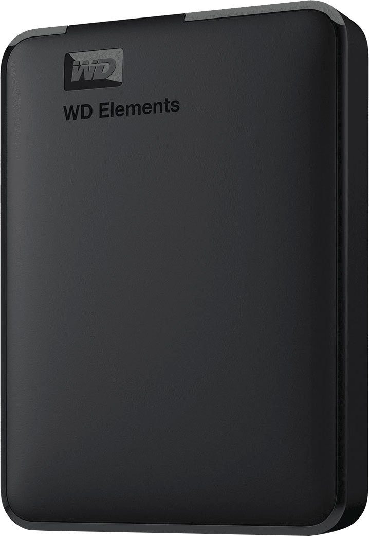 WD Elements Portable 1TB schwarz Externe HDD-Festplatte externe HDD- Festplatte