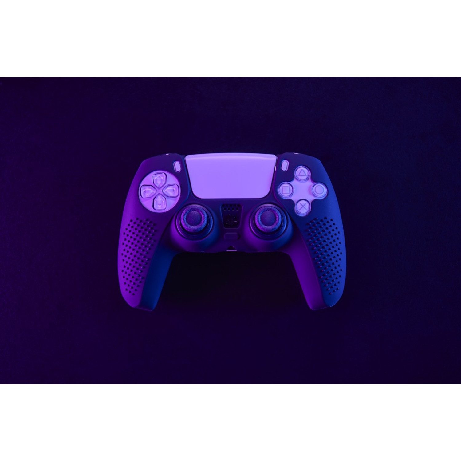 uRage Akku-Schutzhülle für PS5 Controller, Schwarz