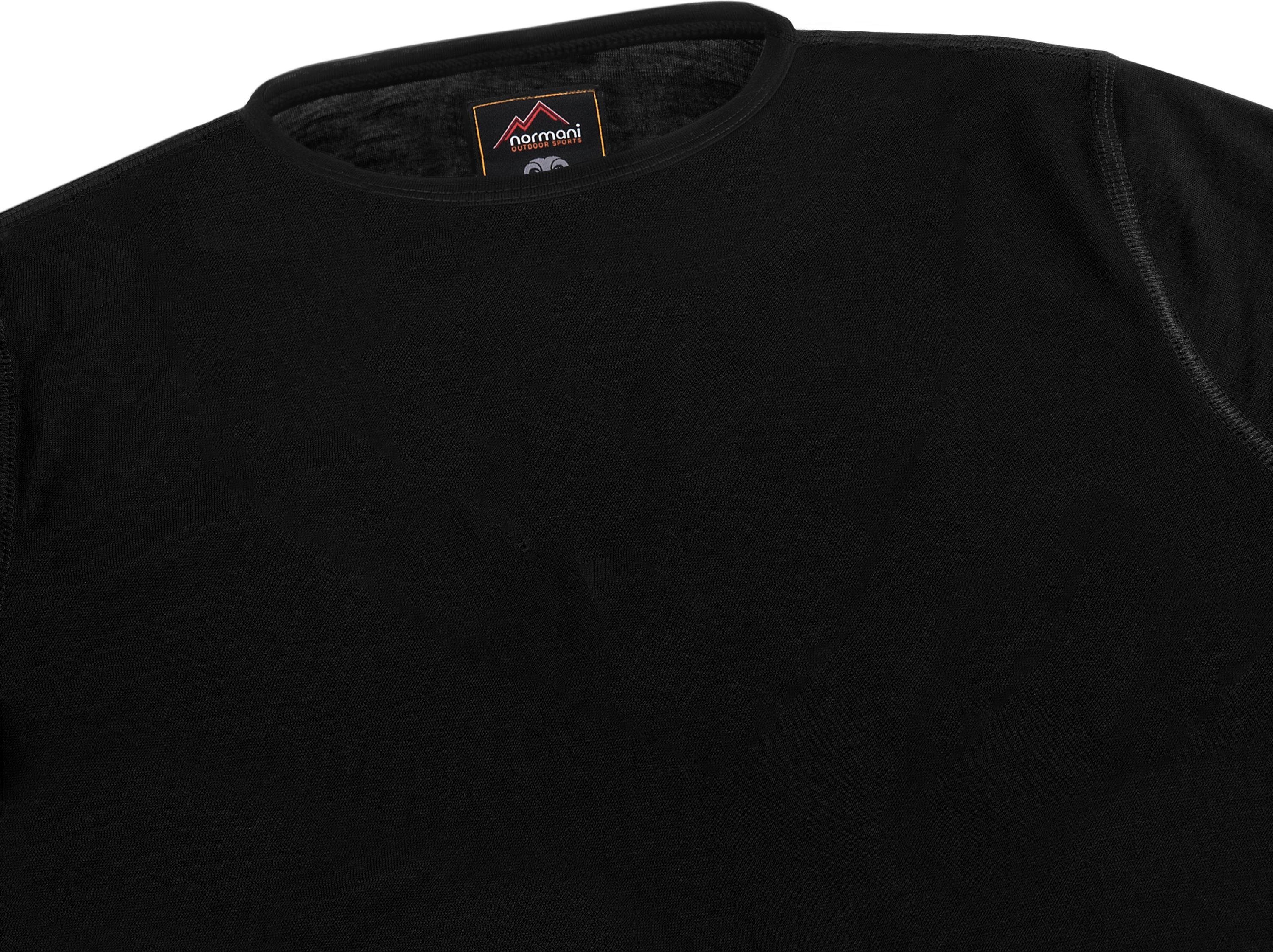 normani Langarmshirt Damen Merino Langarm-Shirt Mandurah Ski-Unterwäsche Rundhals Merino Pullover Unterhemd - 100 % Merinowolle