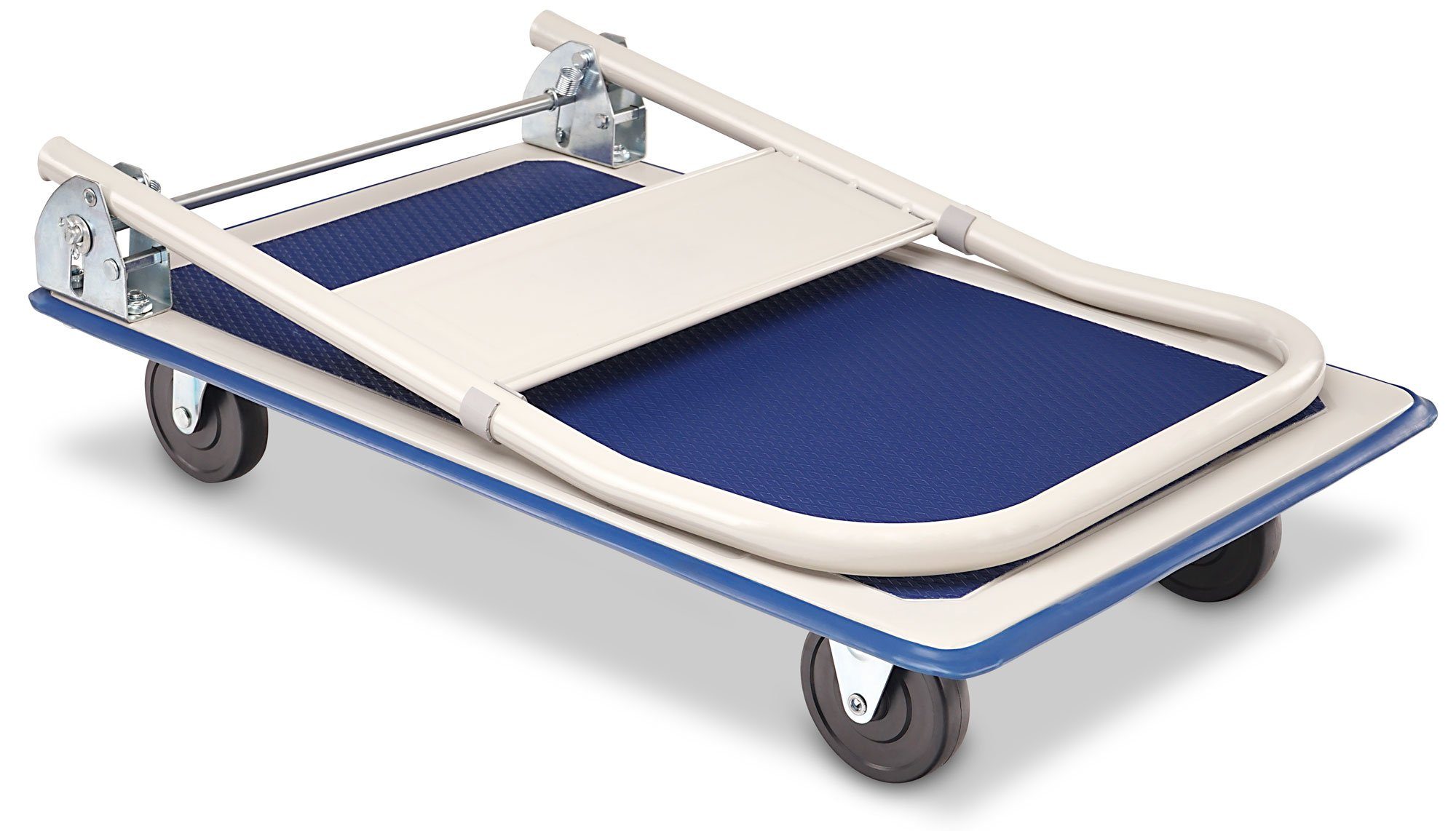 Stagecaptain Handwagen Plattformwagen 2x Set - Transportkarre, Handgriff mit Fußbedienung