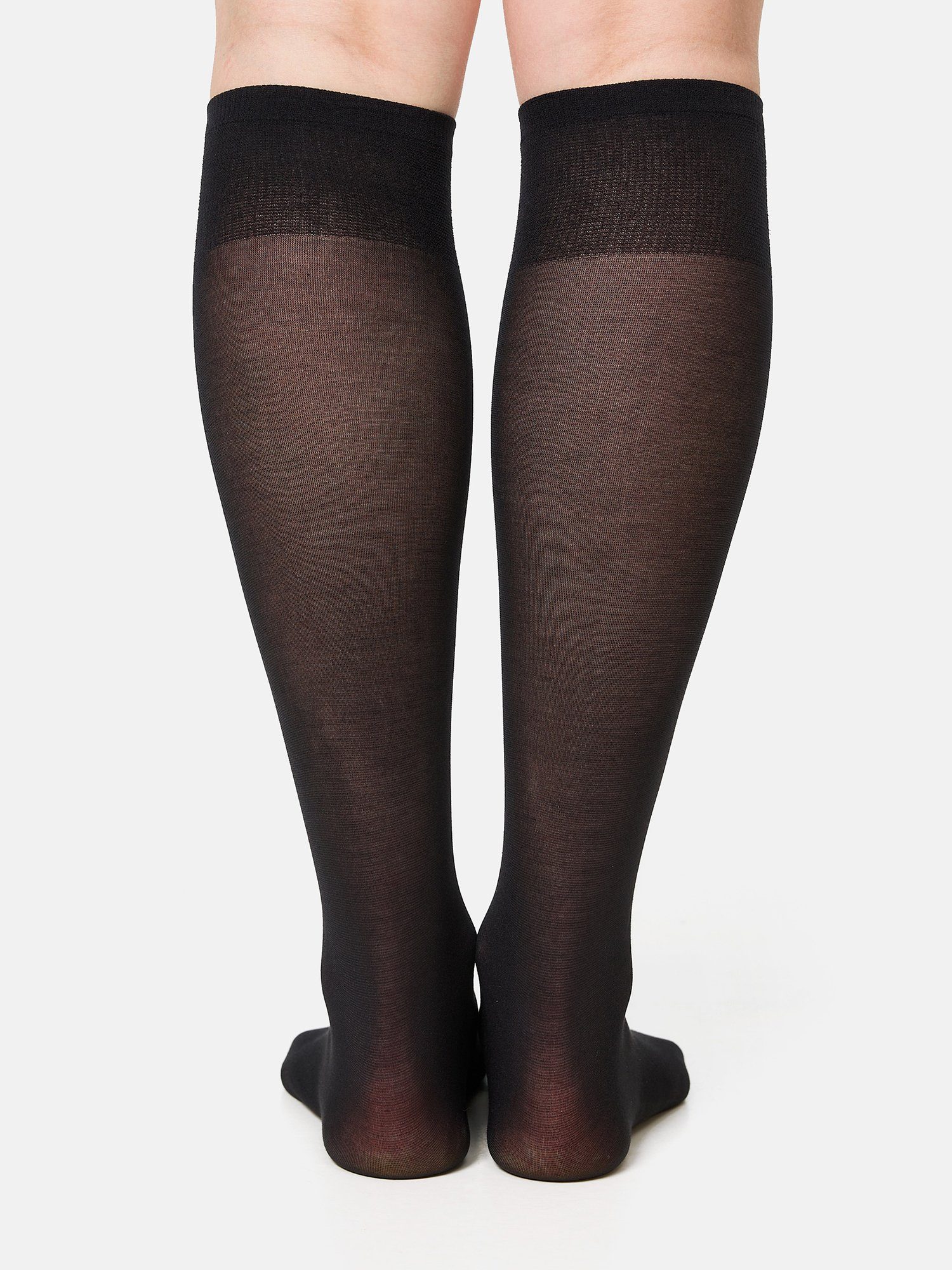 Nur Die Kniestrümpfe Cotton 60 DEN (10-Paar) Knie-strümpfe thermo-socken overknee