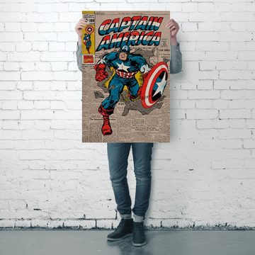 PYRAMID Poster Captain America Poster Marvel Comics 61 x 91,5 cm