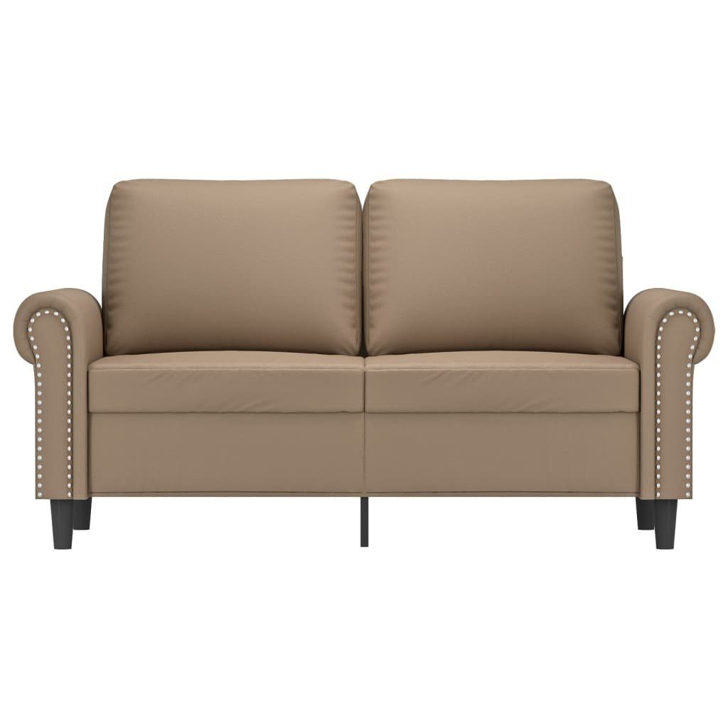 vidaXL Sofa 2-Sitzer-Sofa Cappuccino-Braun 120 cm günstig online kaufen