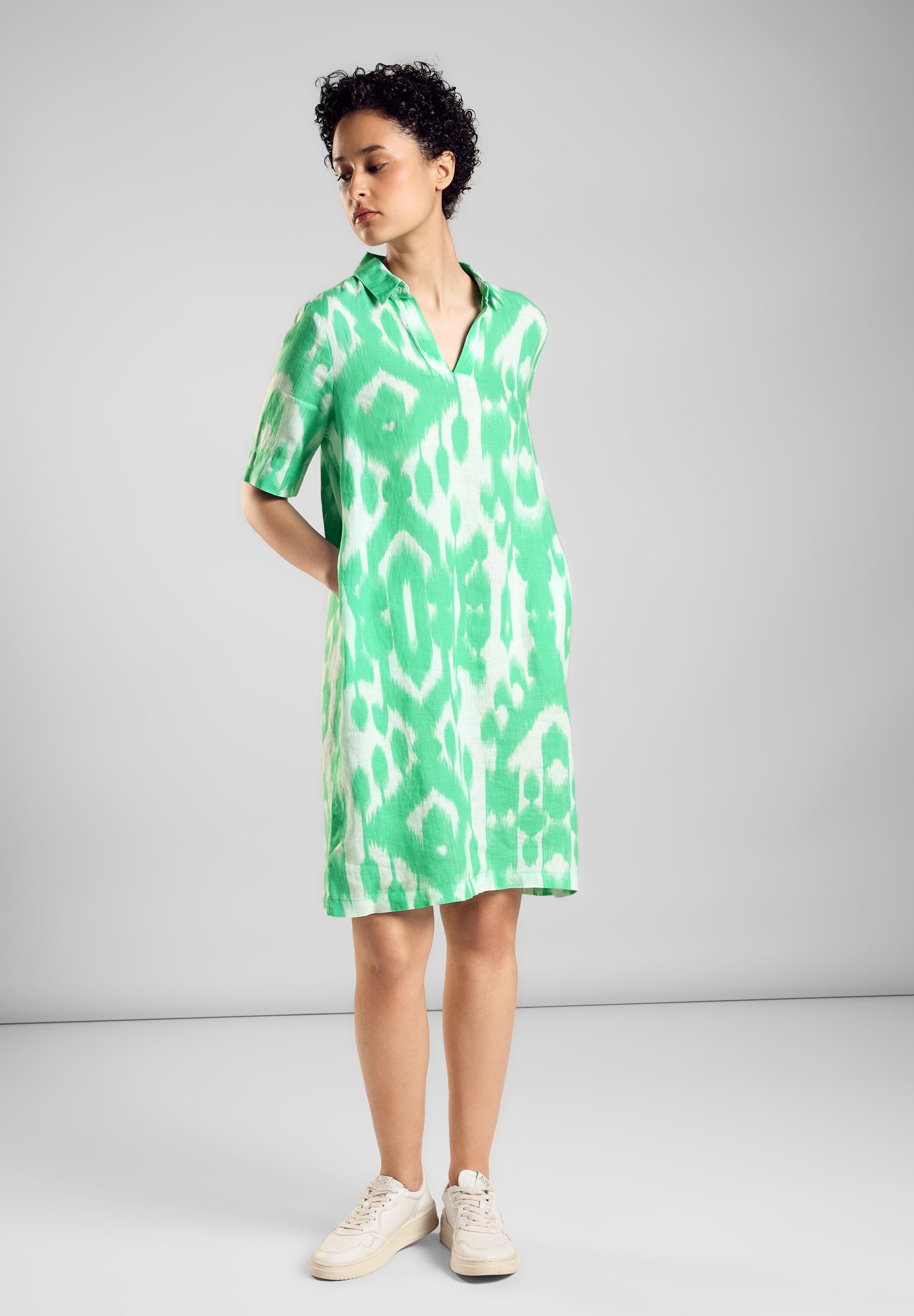 STREET ONE Sommerkleid mit All-Over Print günstig online kaufen