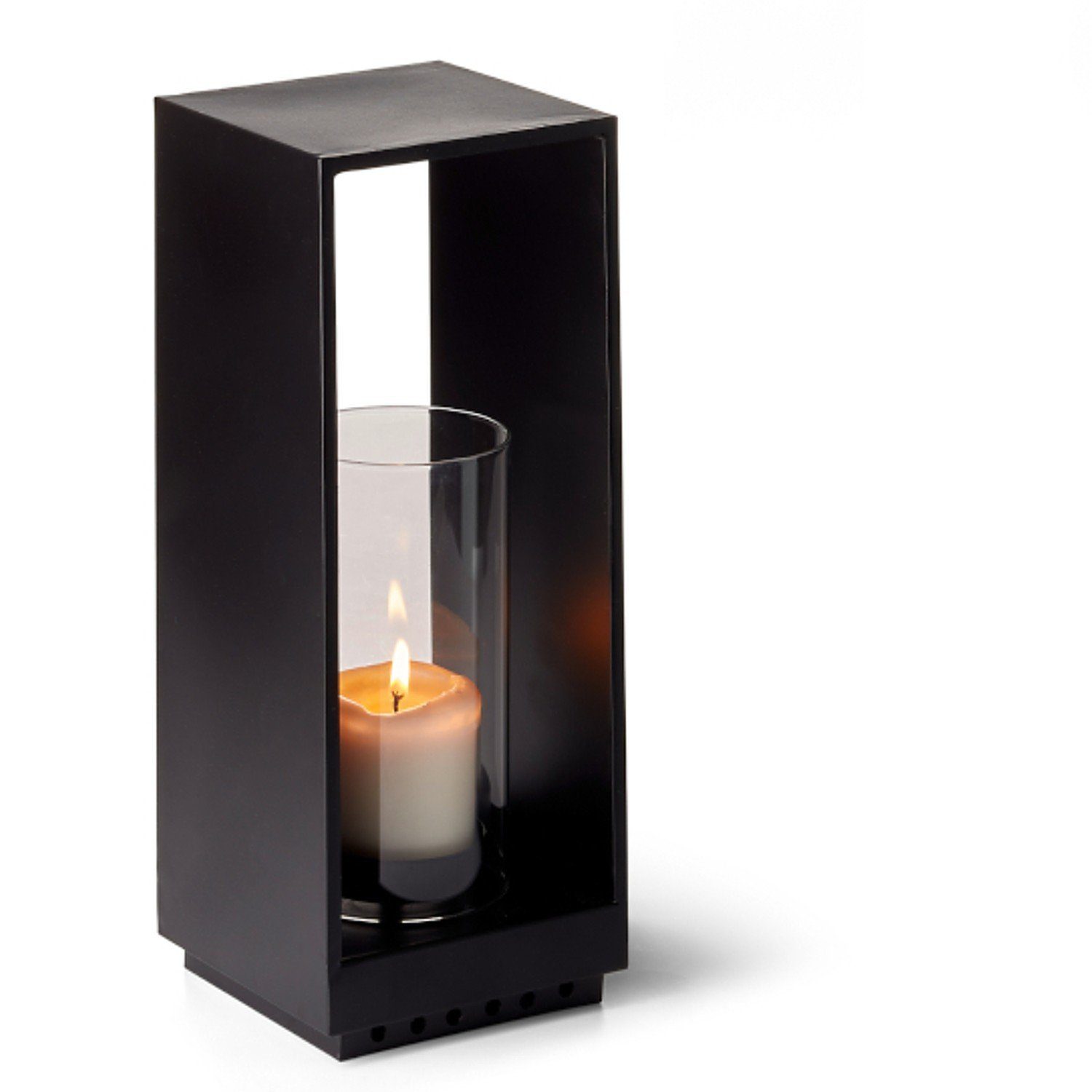 Philippi Design PHILIPPI Bodenwindlicht Philippi Windlicht Wisma S Höhe 32 cm schwarz 2390