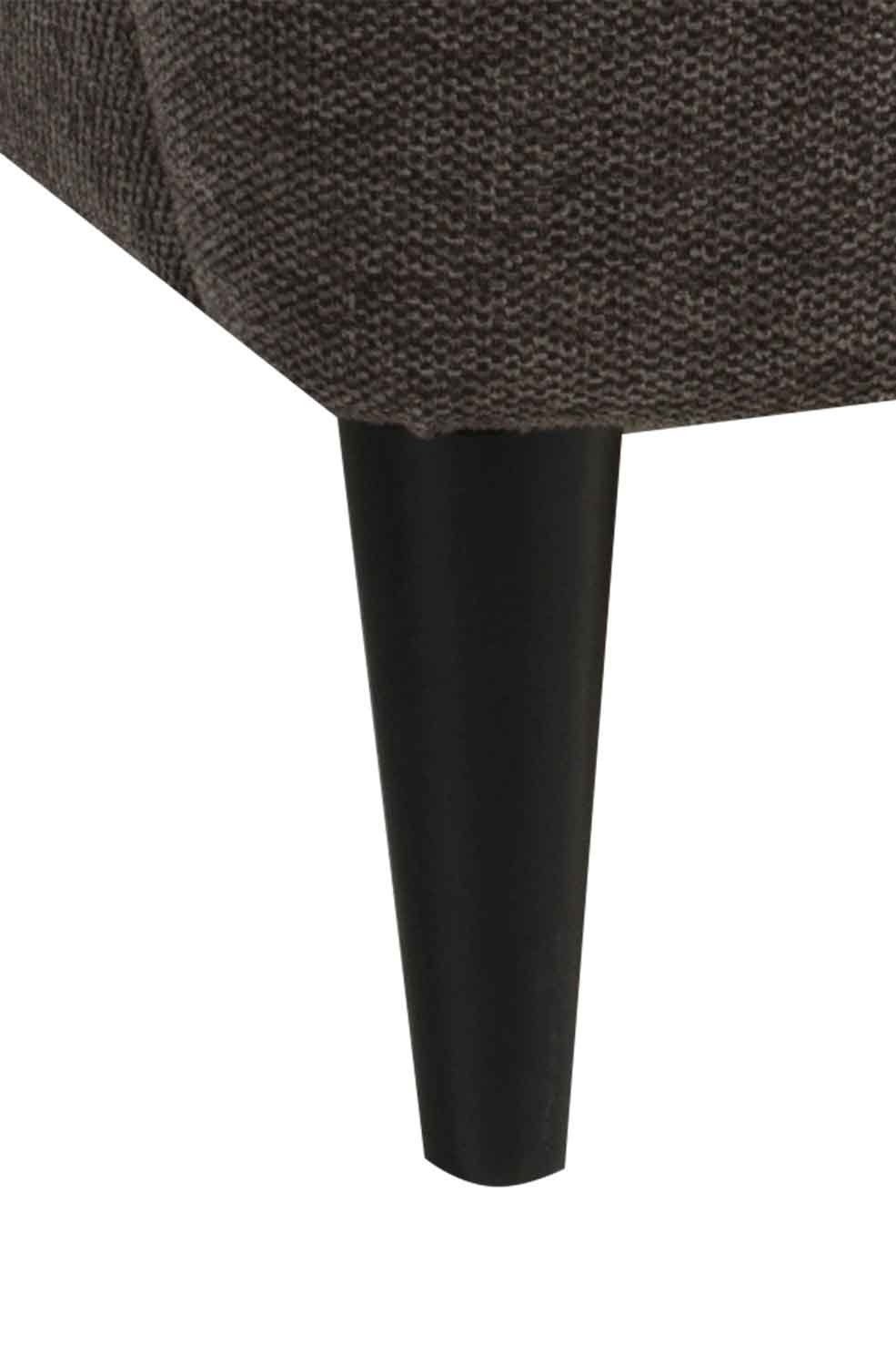 Black Red Holzfüße OSKAR, Webstoffbezug, Sessel), White (1 Espressofarben, Ohrensessel
