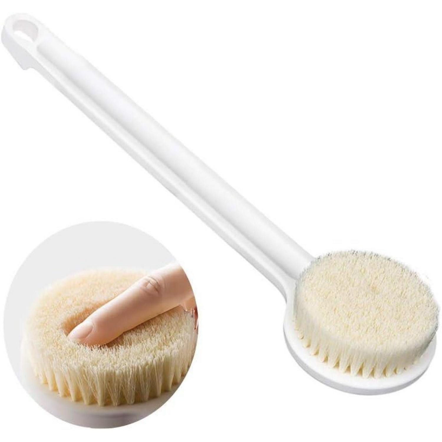 LuxusKollektion Körperbürste Trockenbürste Körperbürste Rückenbürste Langer Griff Peeling Scrubber