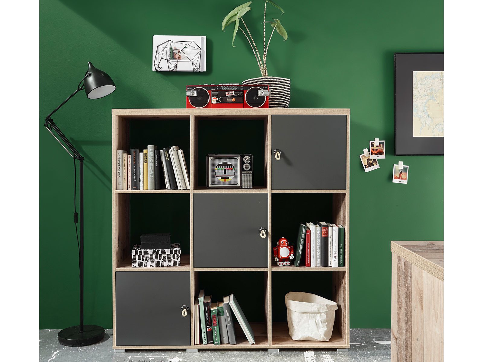 Begabino Regal 122,5 x 126,5 x 38 cm (B/H/T)