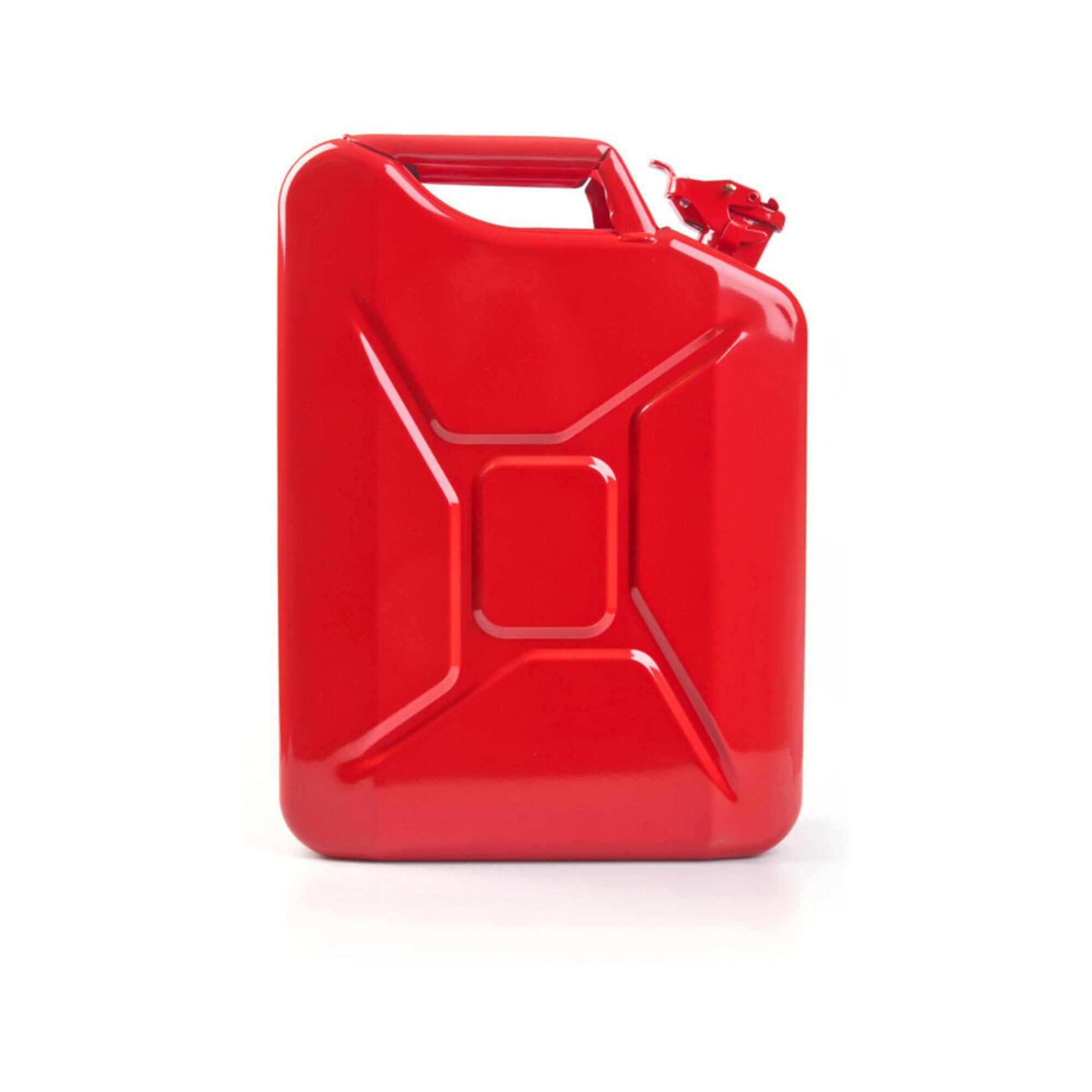 Valpro Benzinkanister Kraftstoffkanister Inh.20l Feuerrot RAL 3000 Stahlbl.