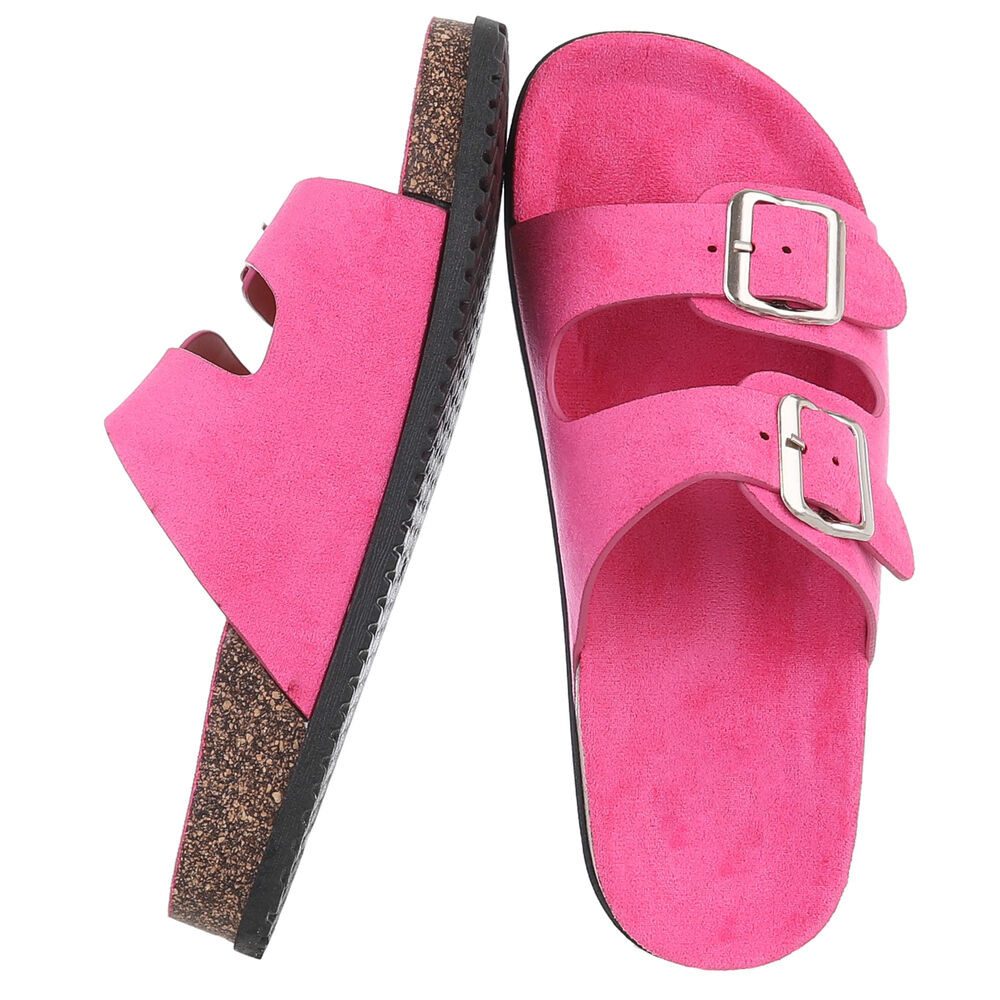 Ital-Design Damen Komfort Sandale mit Schnallen für Freizeit und Alltag Pan günstig online kaufen