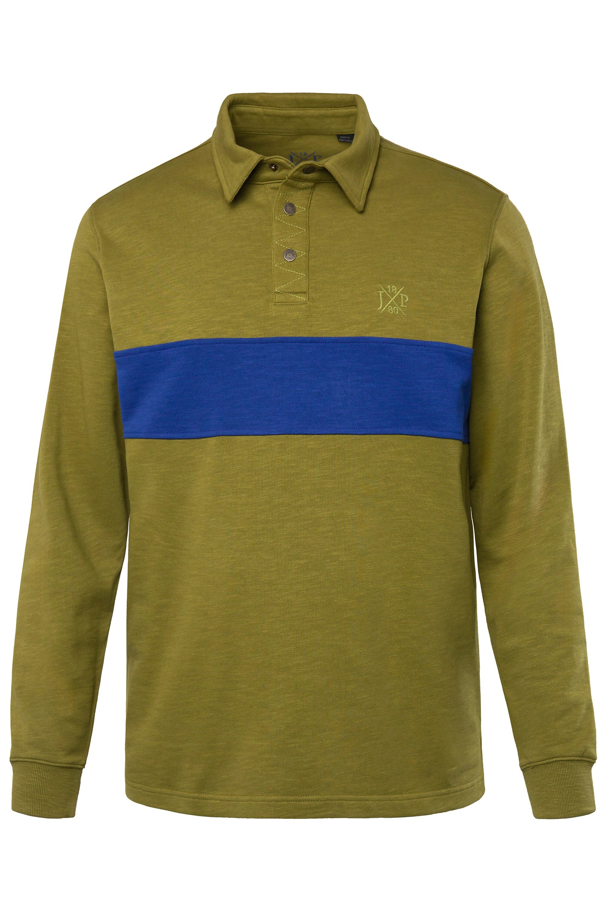 Sweatshirt Rugby-Sweater Brust-Streifen