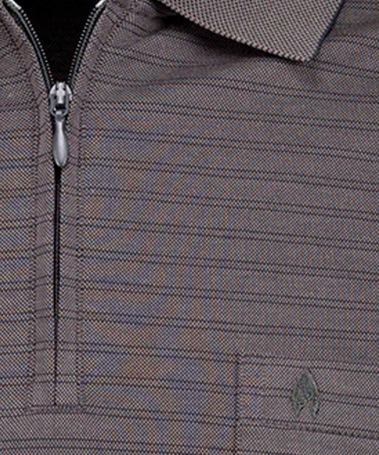 RAGMAN Langarm-Poloshirt