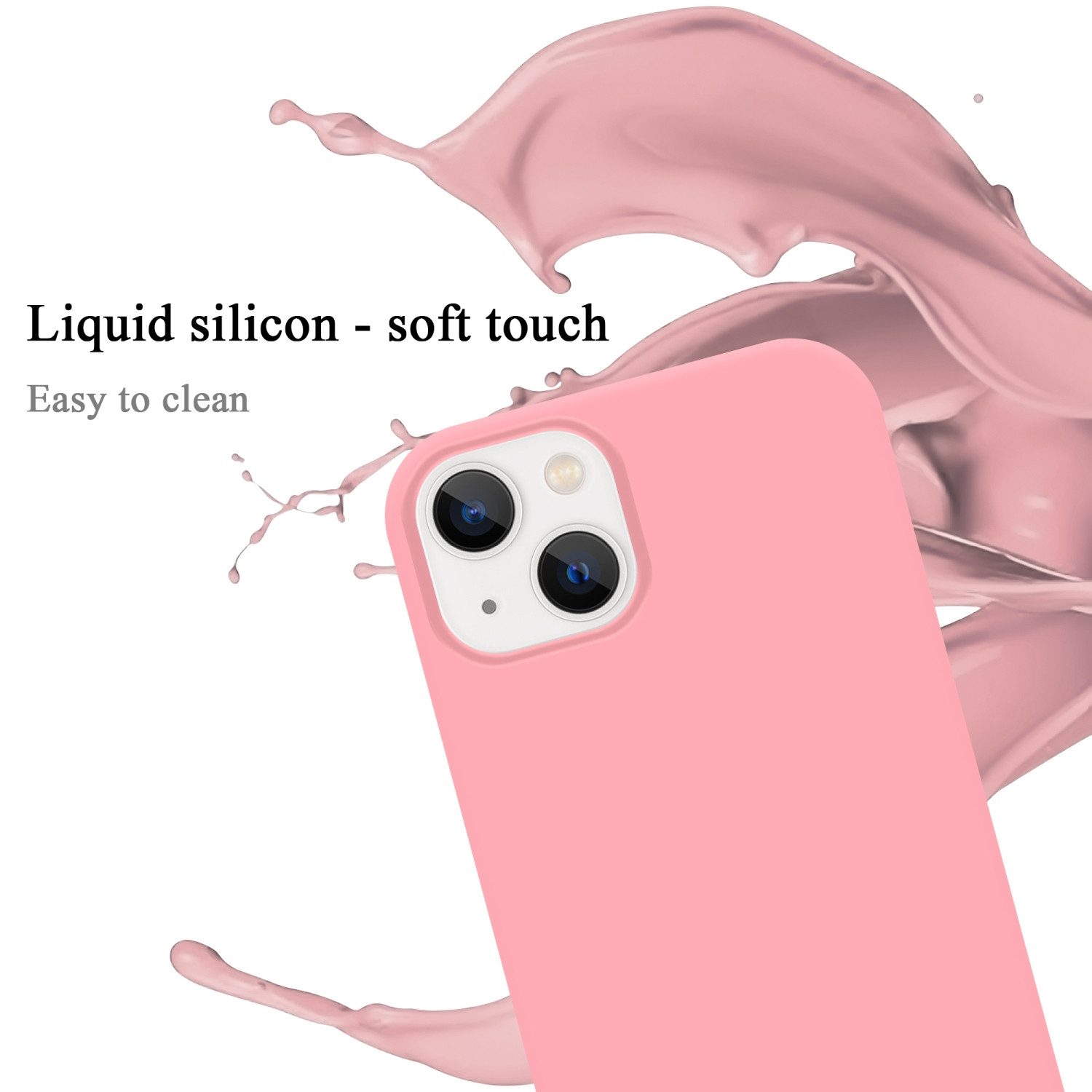 Cadorabo Handyhülle für iPhone 14 PLUS Hülle Apple iPhone 14 PLUS, Flexible Hülle TPU Silikon Schutzhülle Back Cover Case