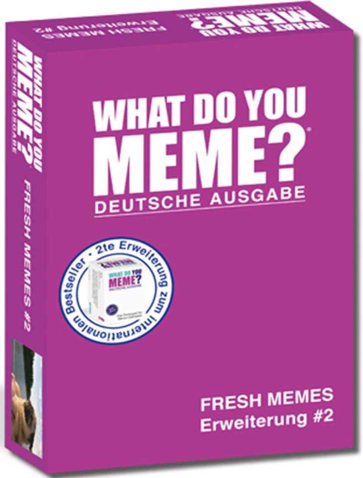 HUCH! Spiel What Do You Meme? - Fresh Memes #2, Partyspiel