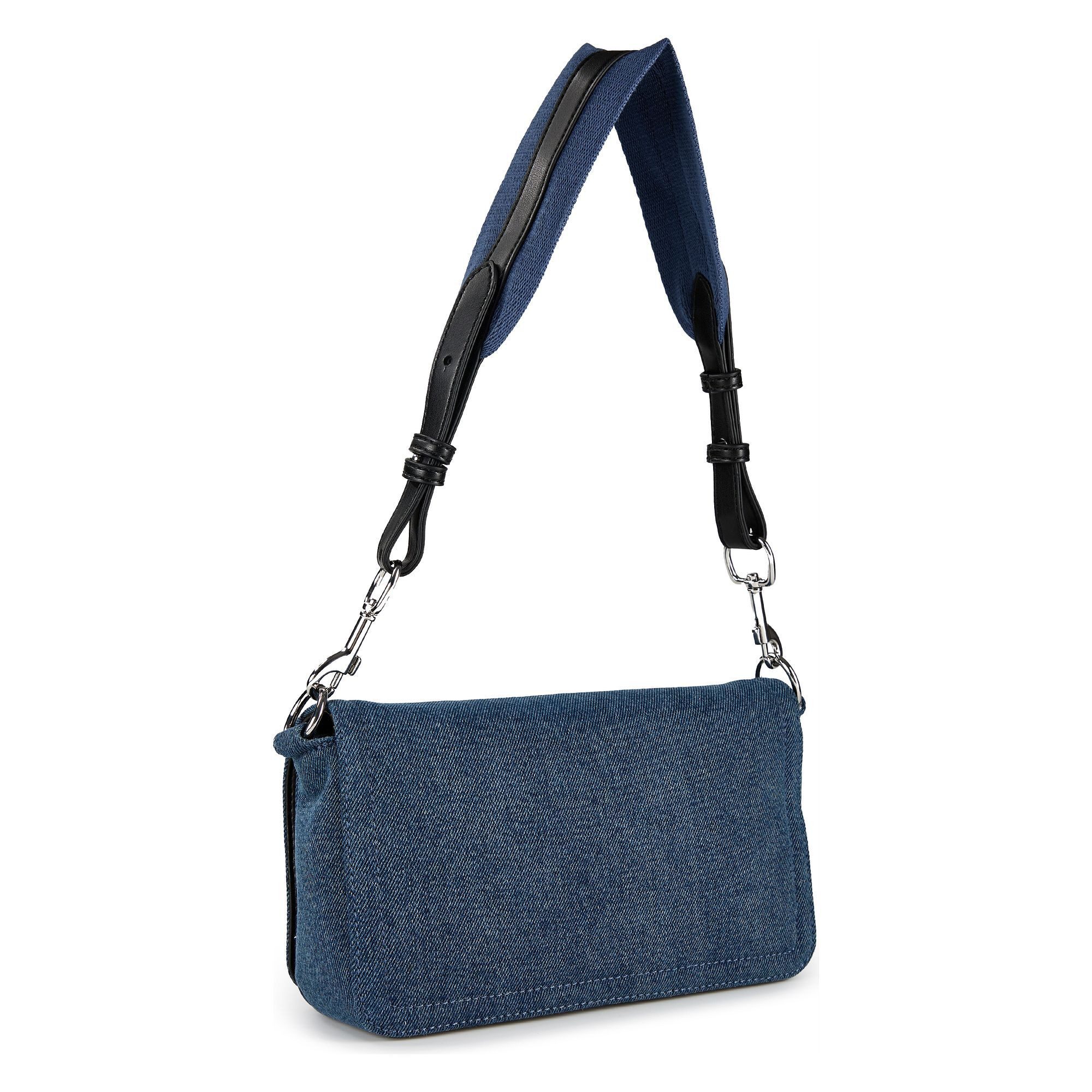 LOVE MOSCHINO Schultertasche Denim Signature Love, Baumwolle