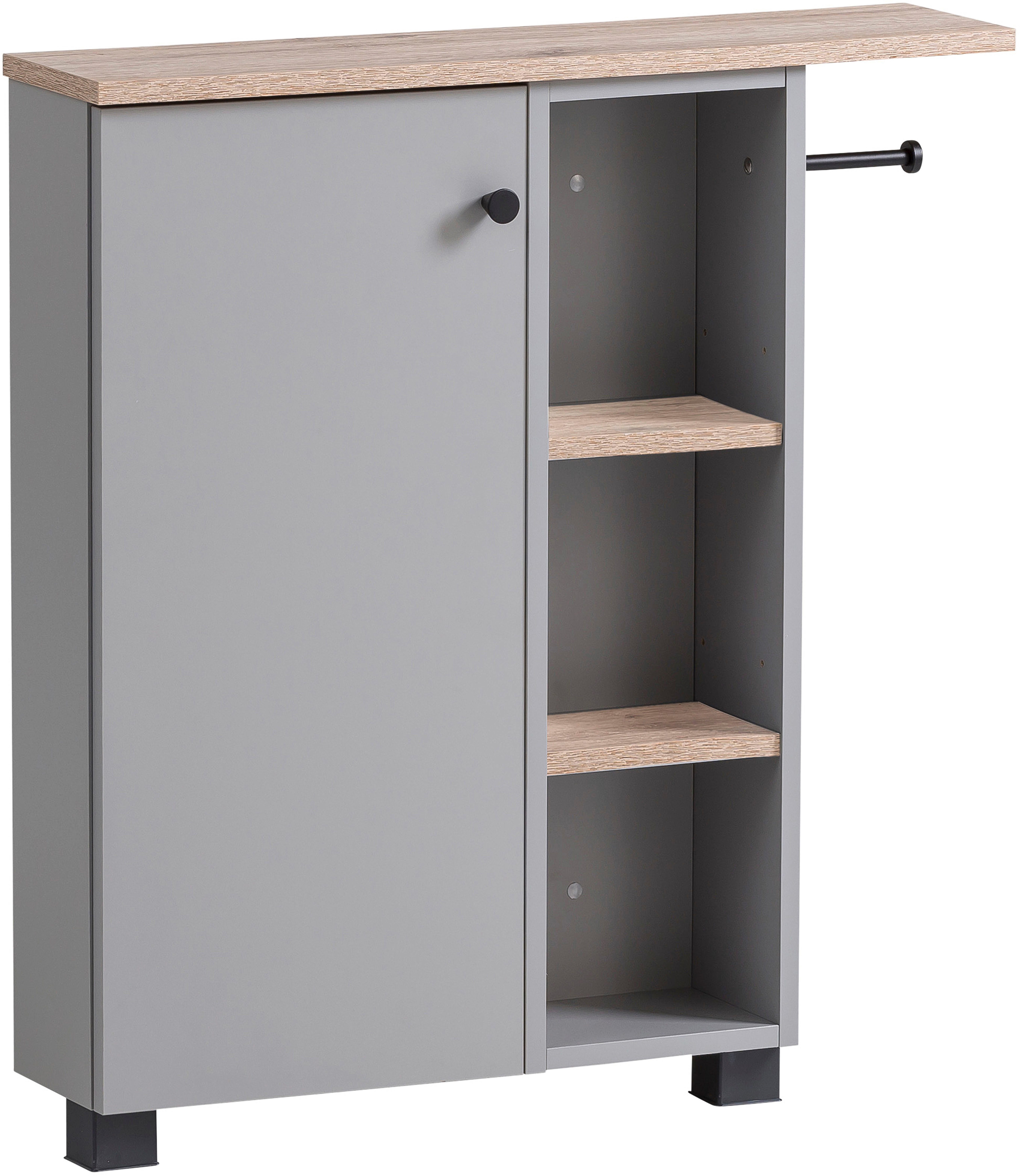 Mehrzweckschrank Lugo, Mehrzweckschrank, Made in Germany, B: 70cm