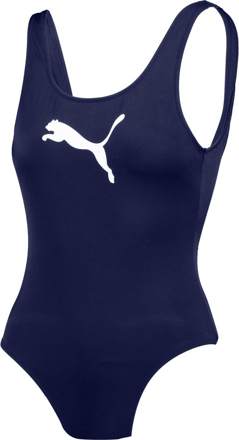 PUMA Badeanzug PUMA SWIM WOMEN SWIMSUIT 1P White