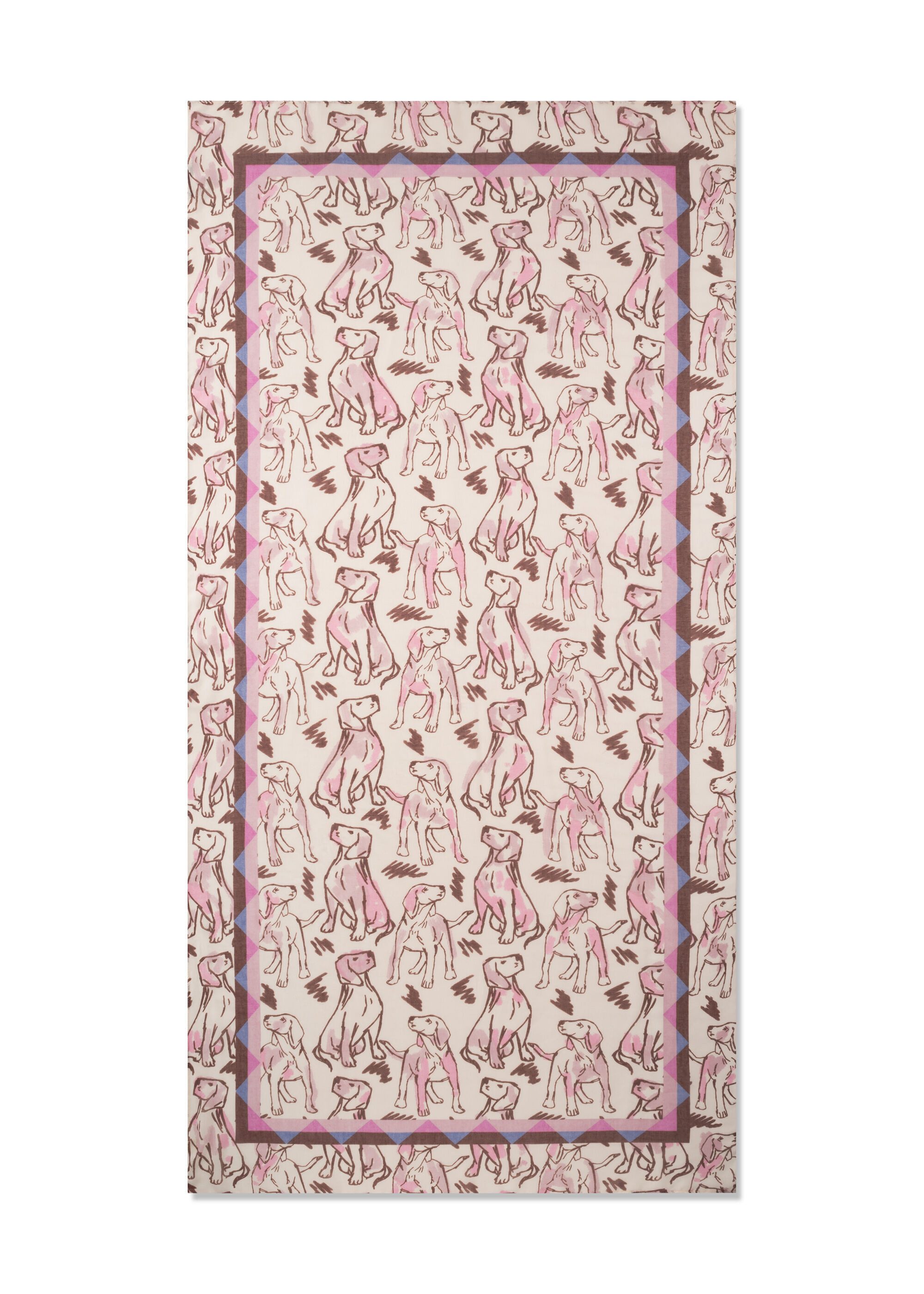 Codello Modeschal, (1-St), mit Allover-Hunde-Motiv günstig online kaufen