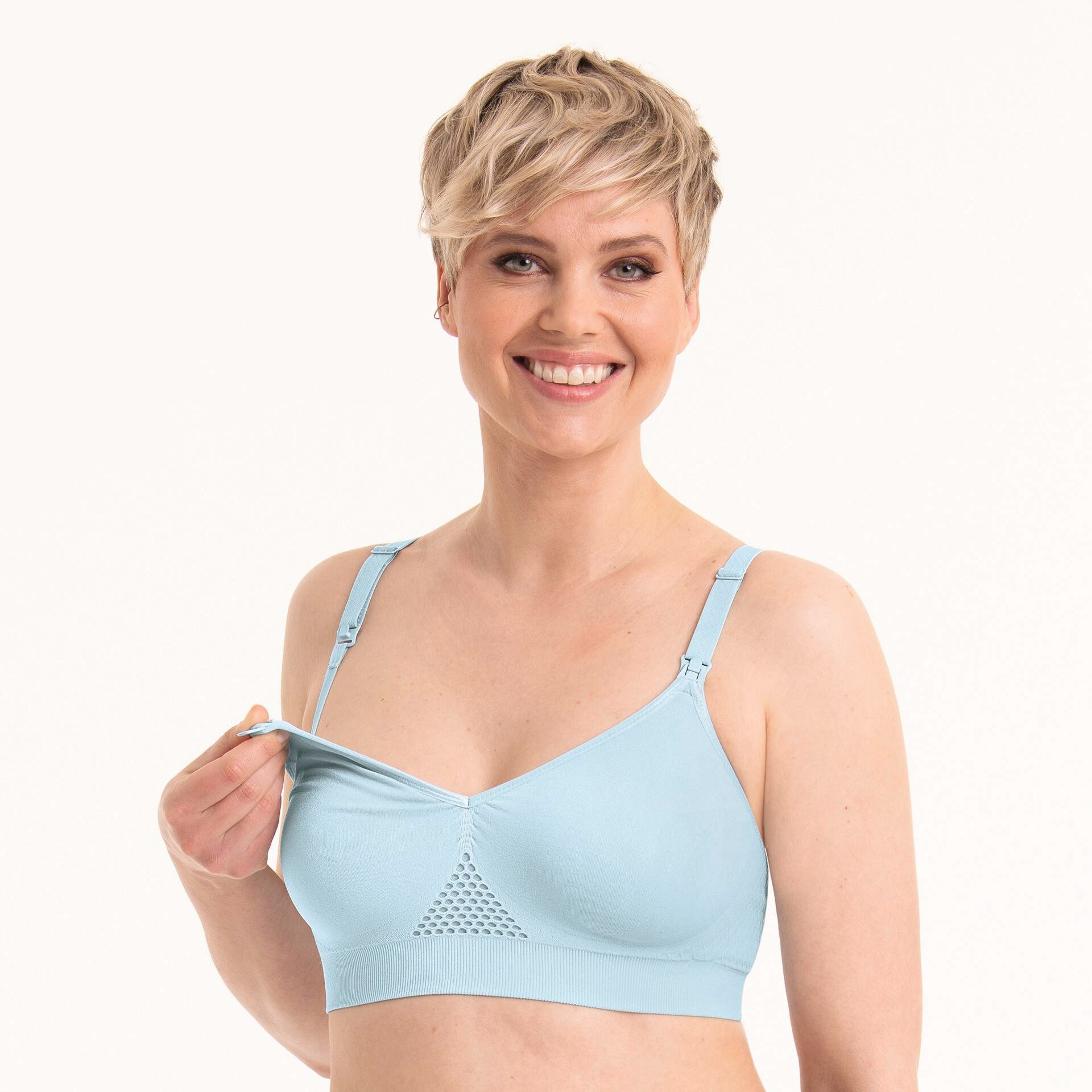 Anita Maternity Still-BH Seamless herausnehmbare Cups, doppellagig, verstellbare Träger, schlicht