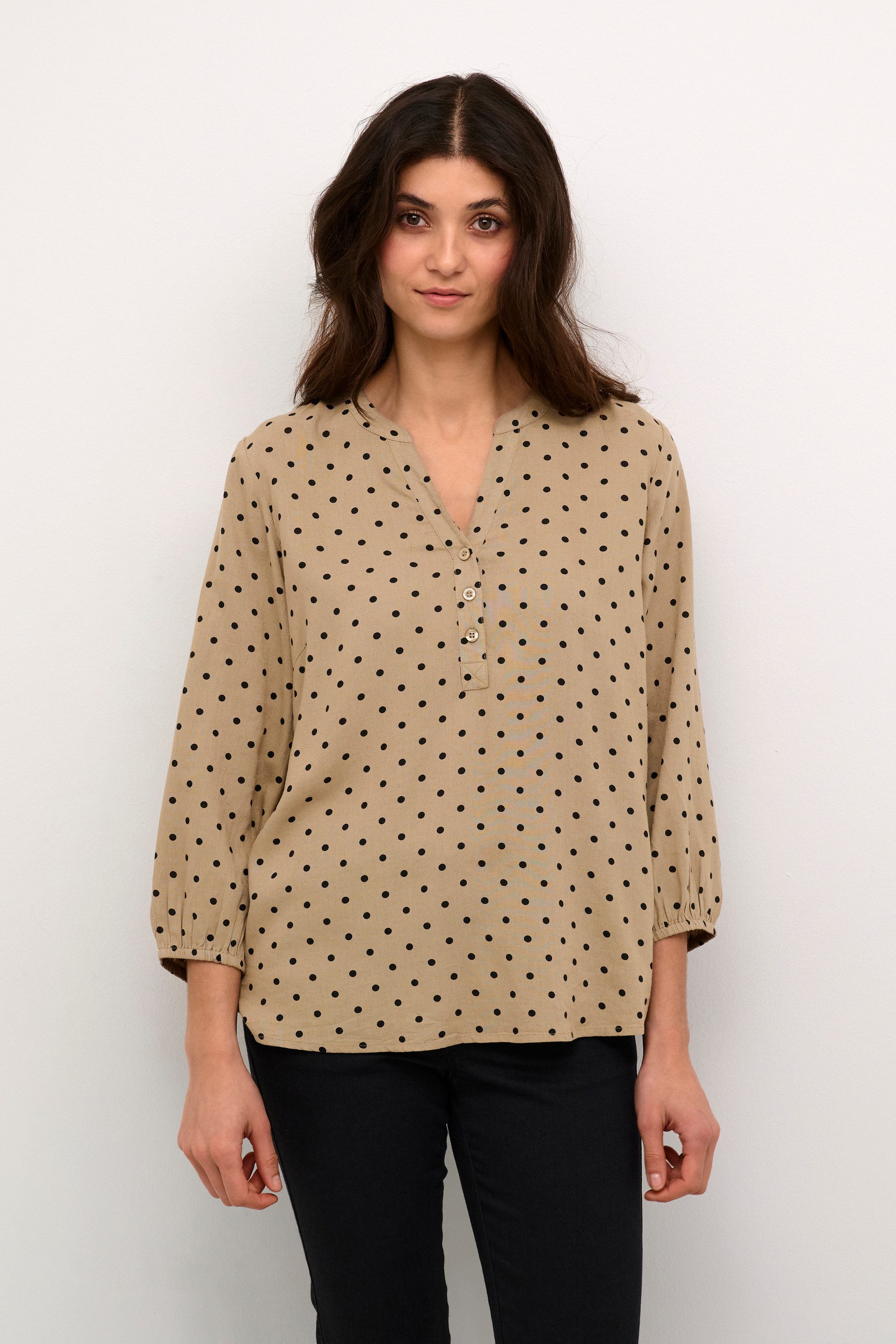 Langarmbluse Bluse langarm KAmilia