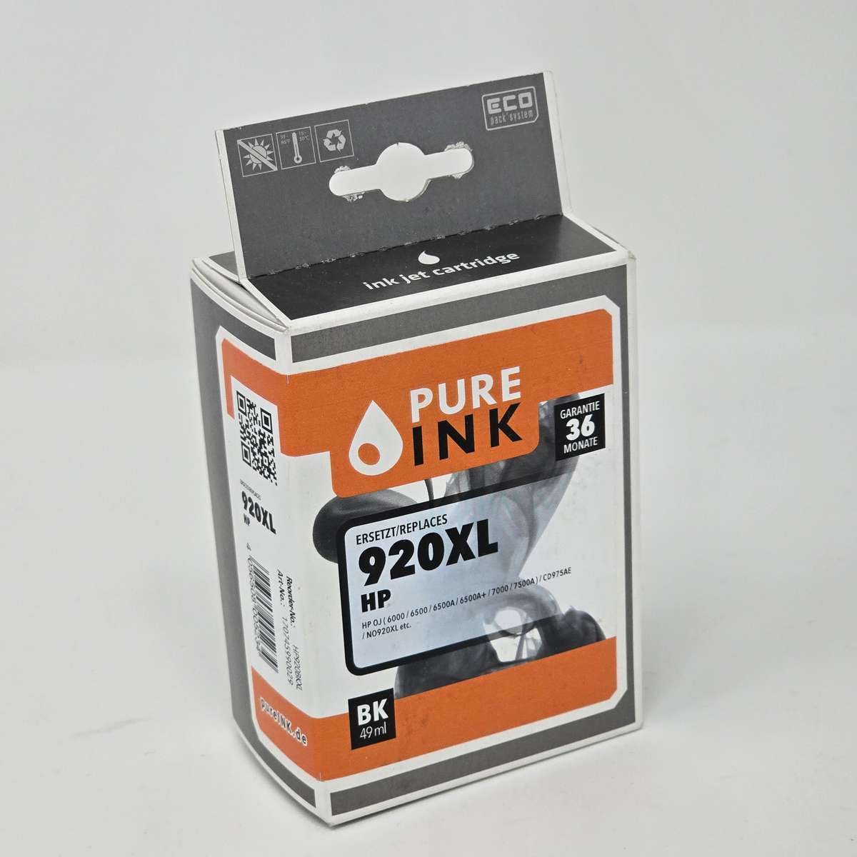 Pure Ink Tintenpatrone ersetzt HP Patrone 920 XL Tintenpatrone