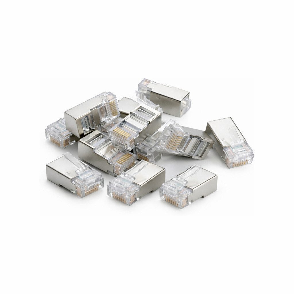 Danicom Netzwerkstecker Danicom DANICOM SFTP RJ45 CAT6a Pass Through Netzwerkstecker - für
