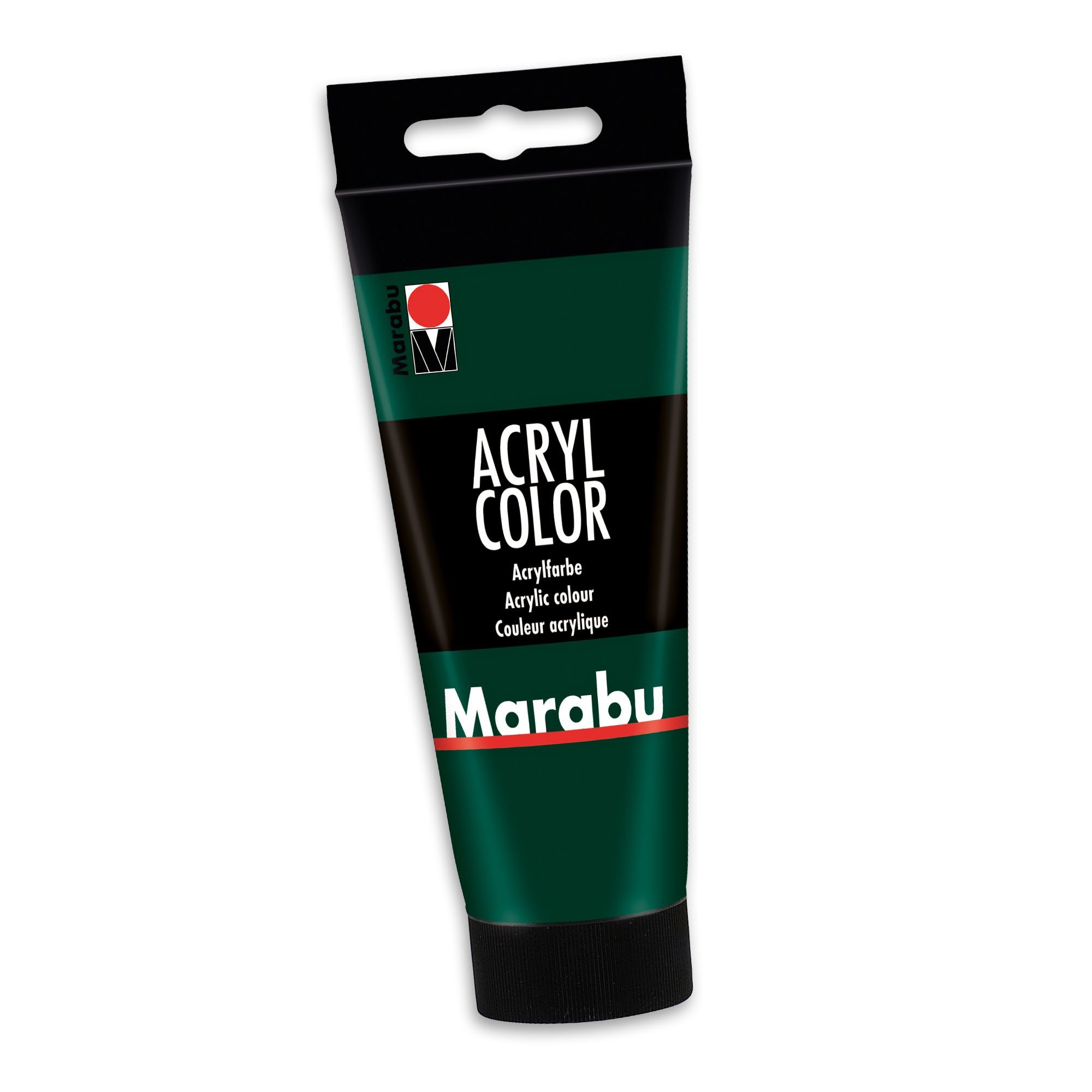 Acrylfarbe Marabu Acrylfarbe Acryl Color, 100 ml, tannengrün 075