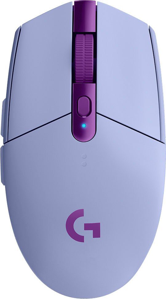 Logitech G G305 Gaming-Maus (RF Wireless), Optische Gaming-Maus, kabellos,  rechtshändig