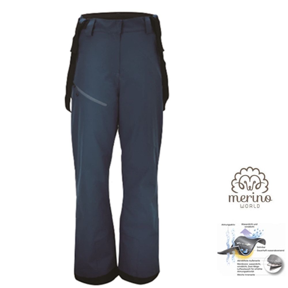 2117 of Sweden Leggings 2117 of Sweden - Lingbo Merino Damen Skihose 20.000, navy