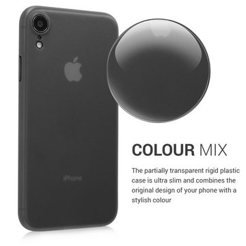 kwmobile Handyhülle Hülle für Apple iPhone XR - Slim Handy Schutzhülle - Cover Case, Hülle für Apple iPhone XR - Slim Handy Schutzhülle - Cover Case