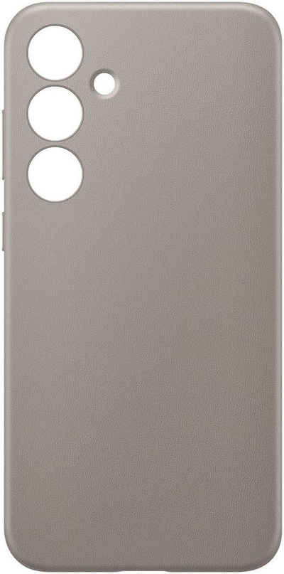 Samsung Handyhülle Vegan Leather Case by Hochuen für Samsung Galaxy S24+, Schutz, griffig und stylisch