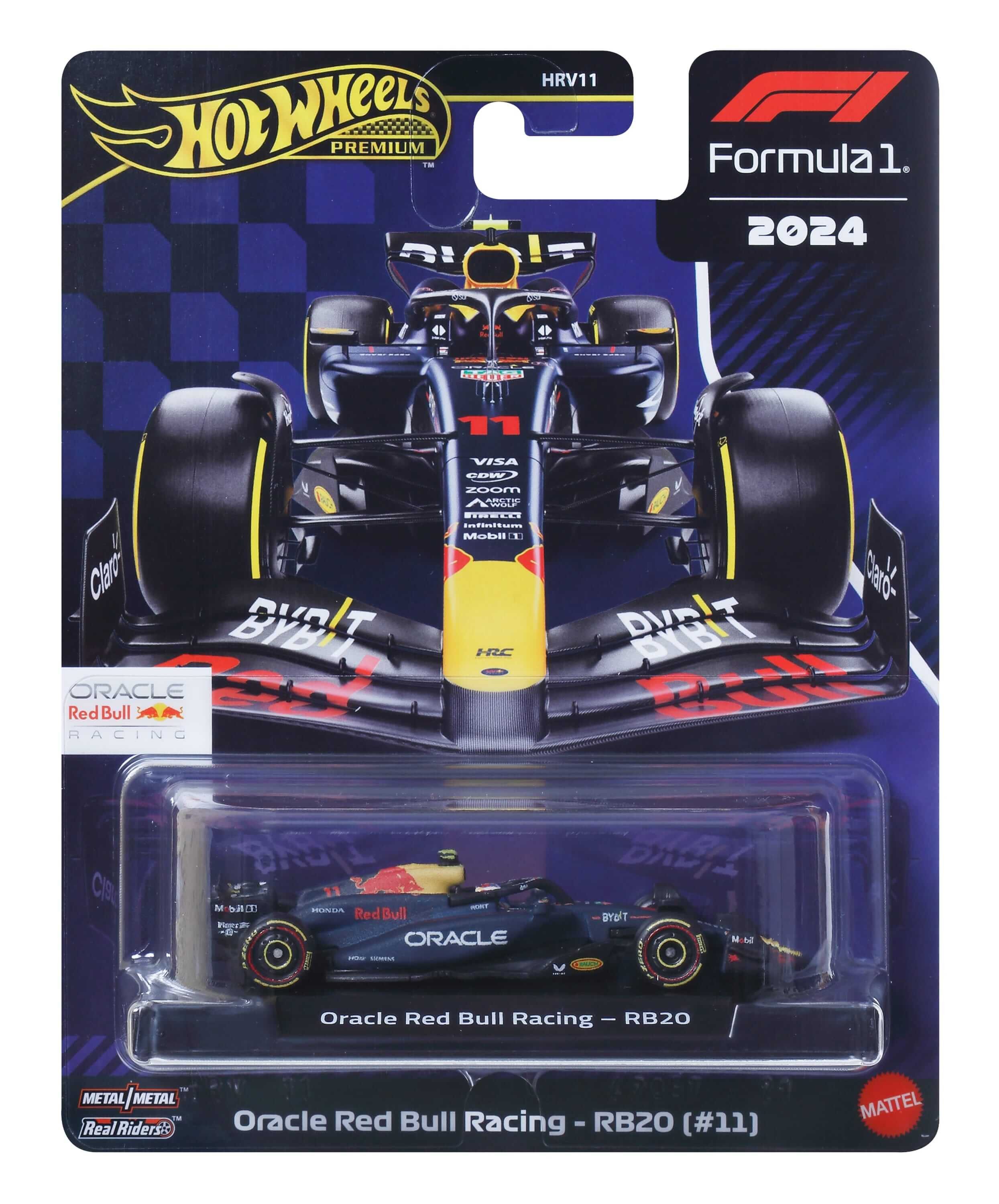 Mattel® Spielzeug-Auto Mattel HRV11; JBM19 - Race - Red Bull 2024 Livery Sergio Perez
