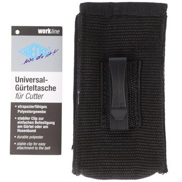 WEDO Aufbewahrungsbox Universal-Gürteltasche für Cutter, strapazierfähiges Polyestergewebe