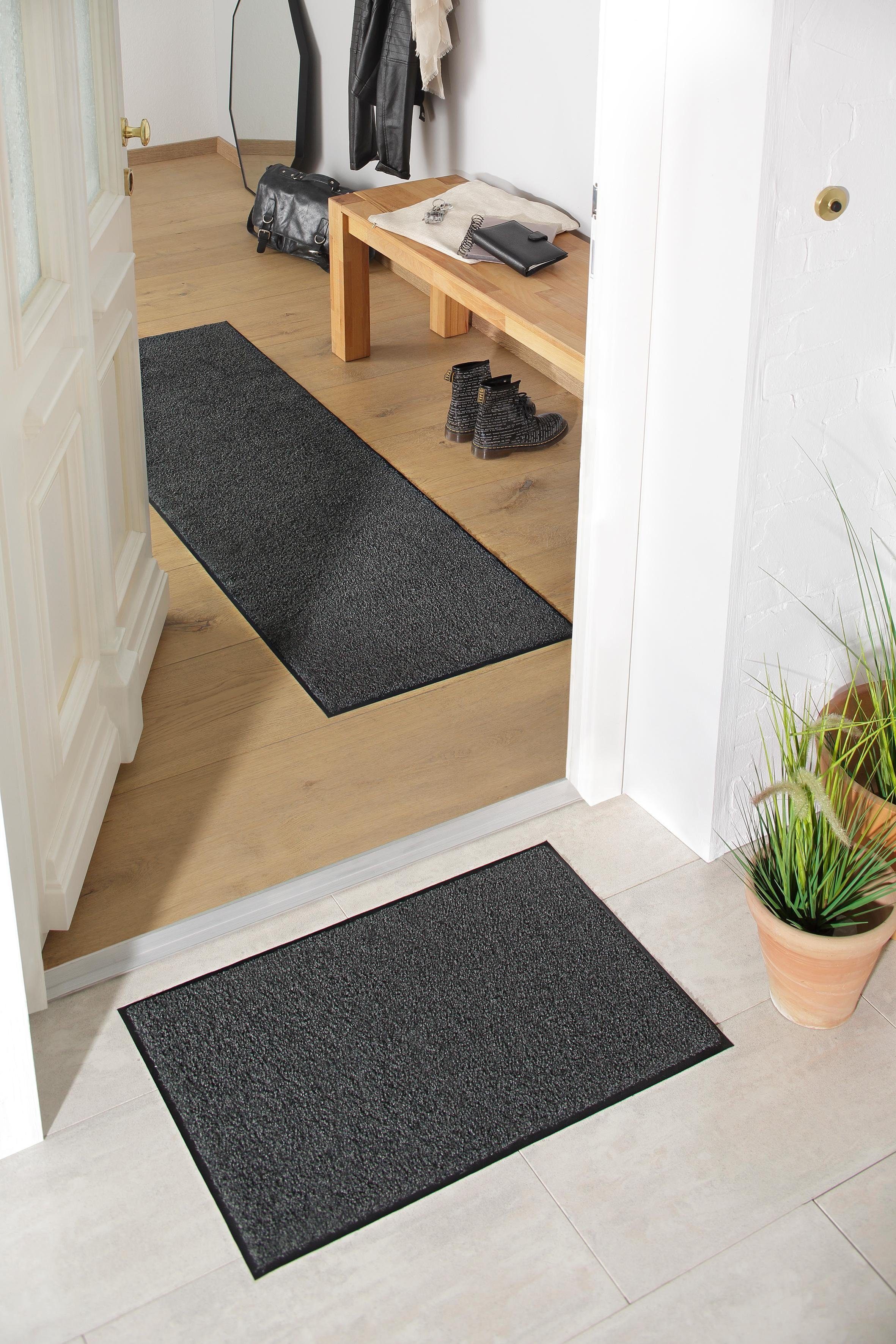 my home Fußmatte Ember, rechteckig, Höhe: günstig online kaufen