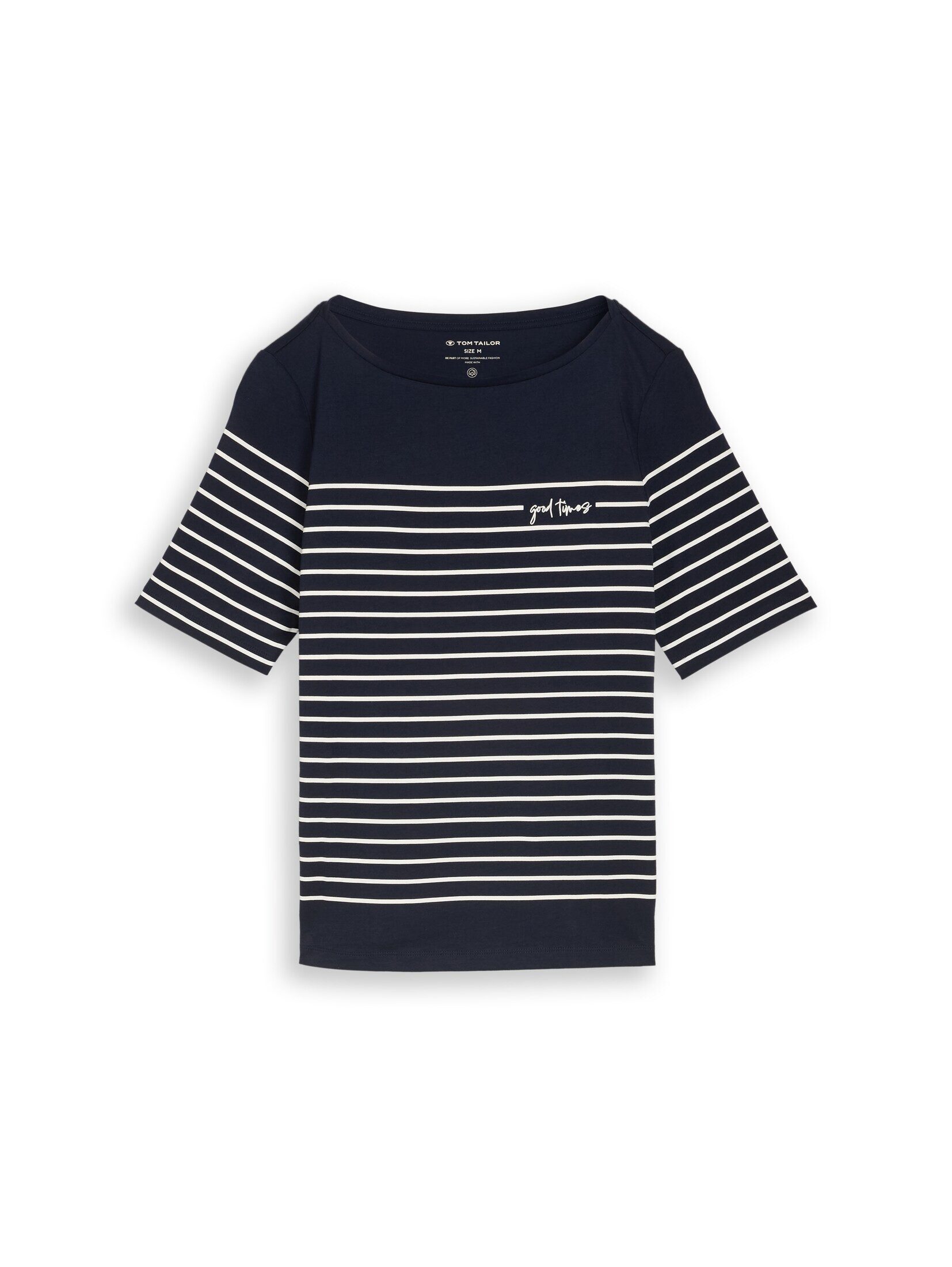TOM TAILOR T-Shirt T-Shirt T-Shirt mit Streifenmuster