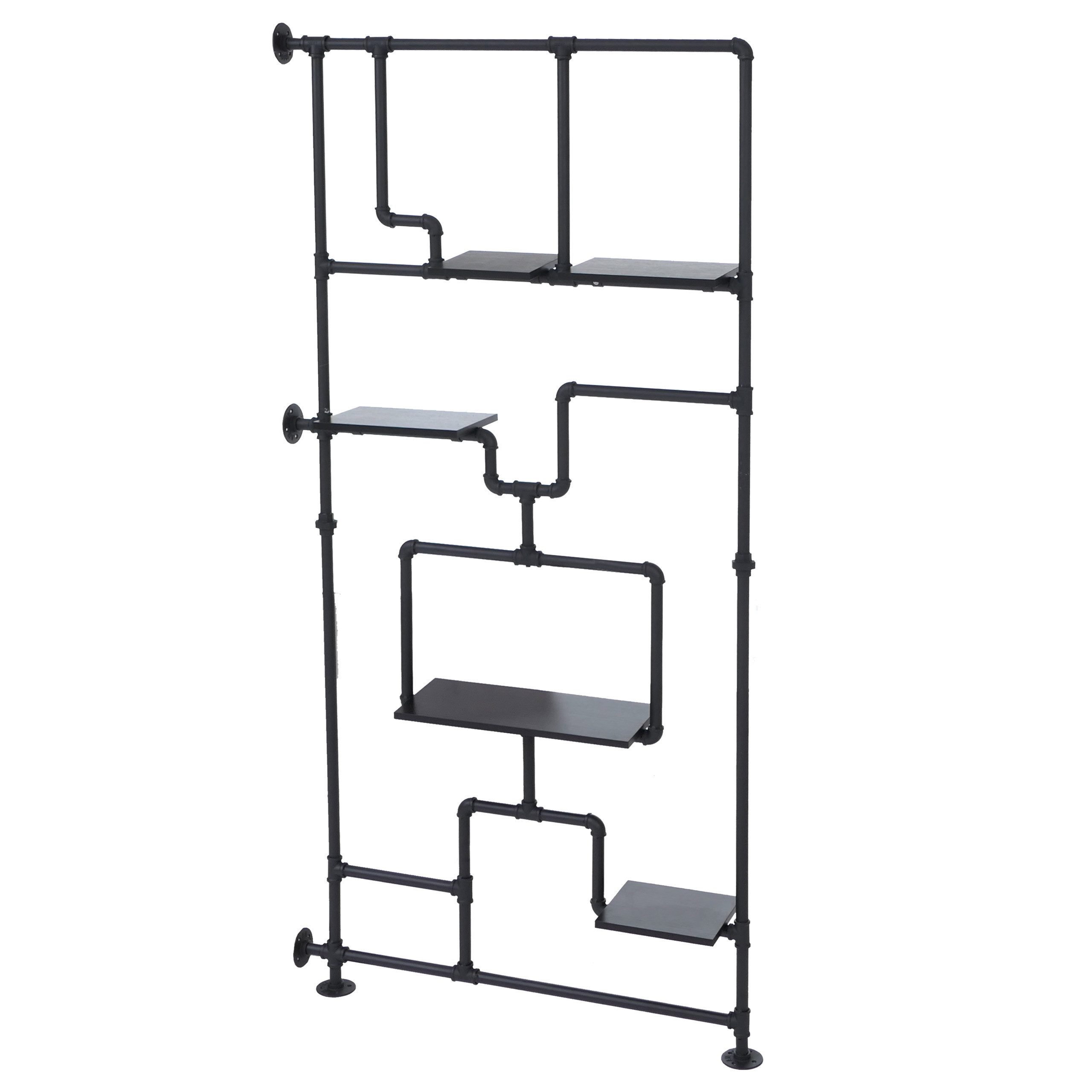 MCW Raumteilerregal MCW-P10, Stabiles Gestell