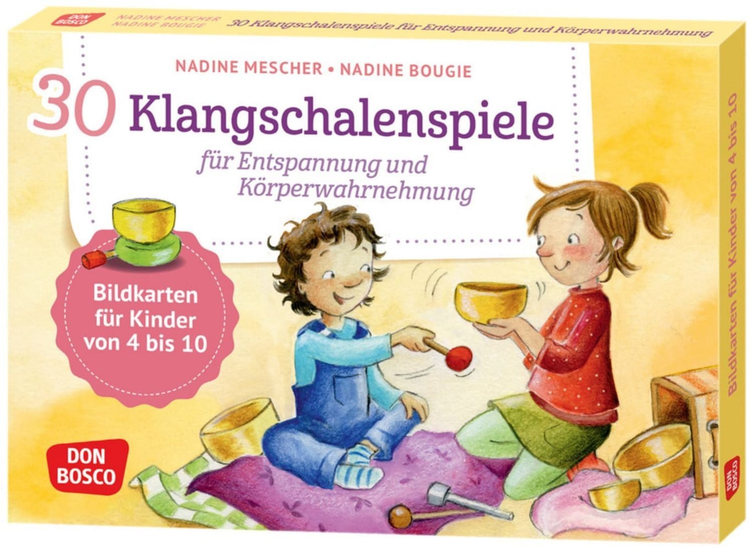 30 Klangschalenspiele für Entspannung und Körperwahrnehmung / Nadine Mescher