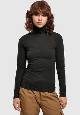 URBAN CLASSICS Longsleeve Damen Ladies Basic Turtleneck L/S (1-tlg)