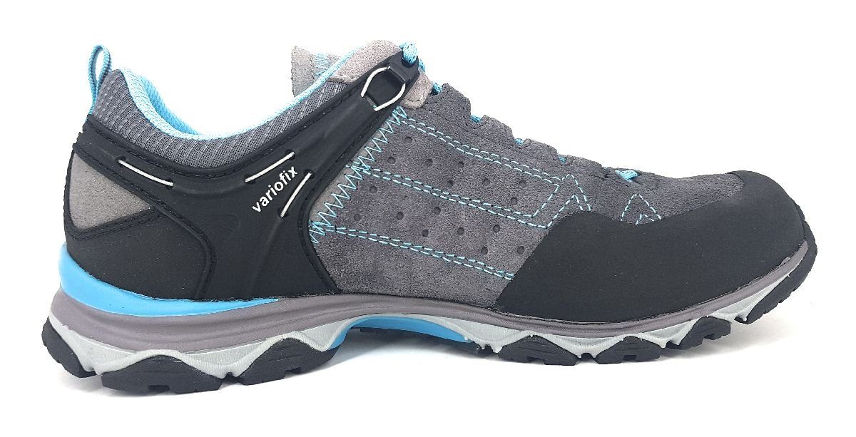 grau/azurblau Wanderschuh 003 Meindl Outdoorschuh