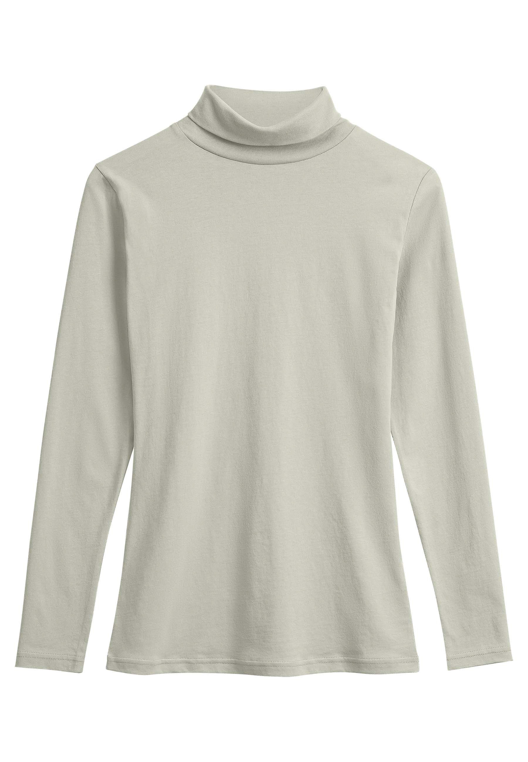 Langarmshirt Turtleneck Shirt Style ANCHAL