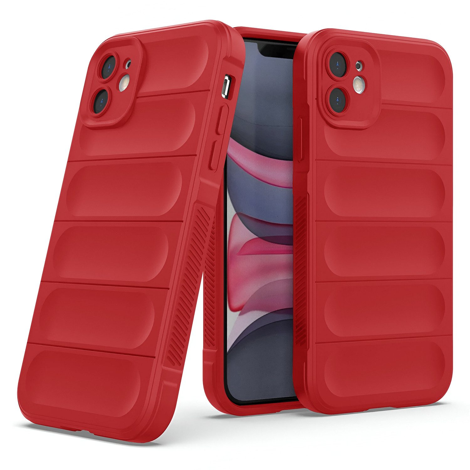 betterfon Handyhülle Outdoor Case für Apple iPhone 11 Serie Back Cover Bumper TPU Case, Stoßfestes TPU, formstabil, flexibel & mit Kameraschutz