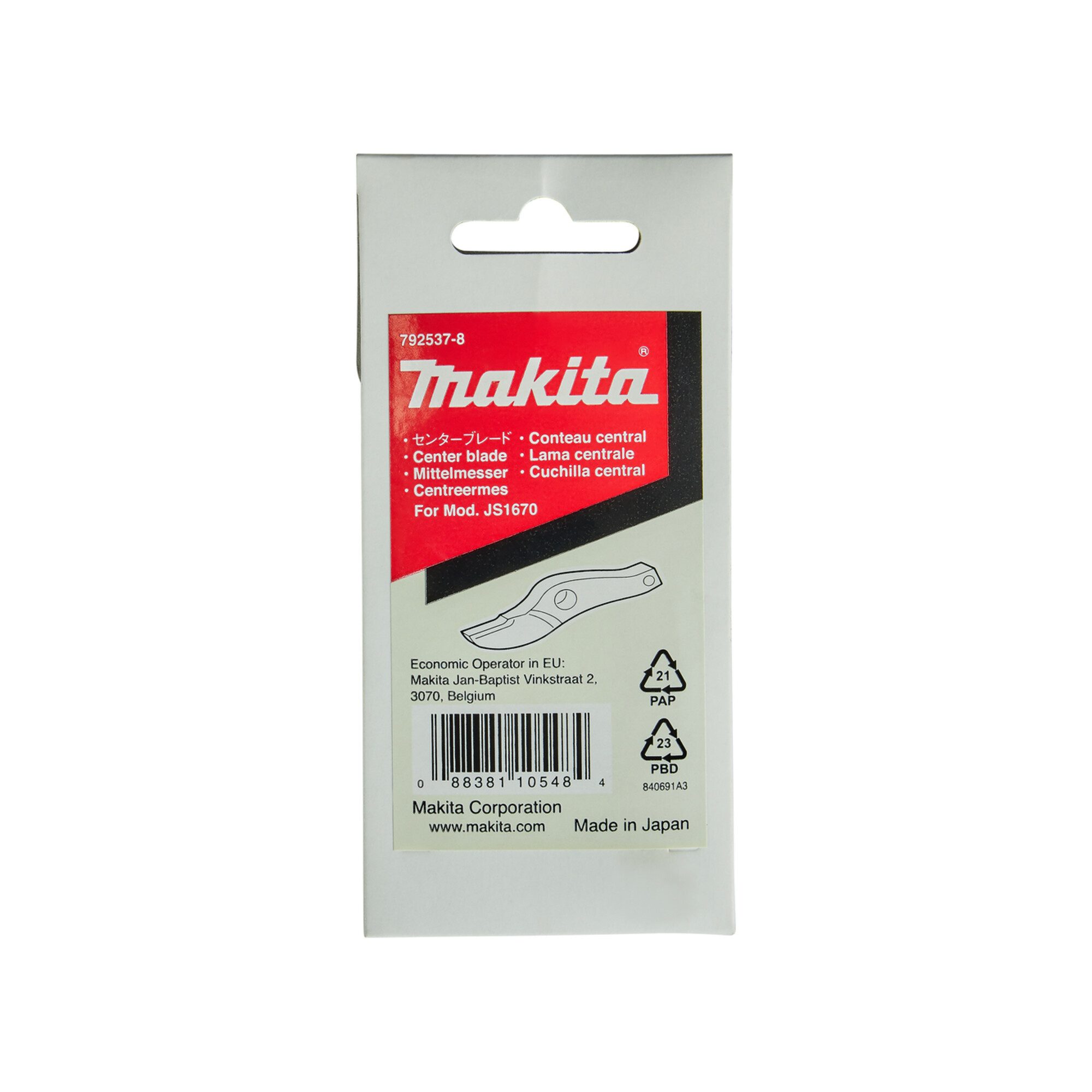 Makita Zubehör-Set Makita Schneidmesser 792537-8