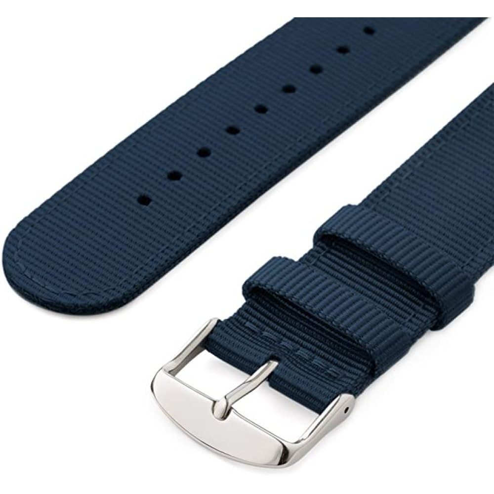 Nylon tiefblau(2cm) GelldG Schnellverschluss aus Uhrenarmbänder mit Armband