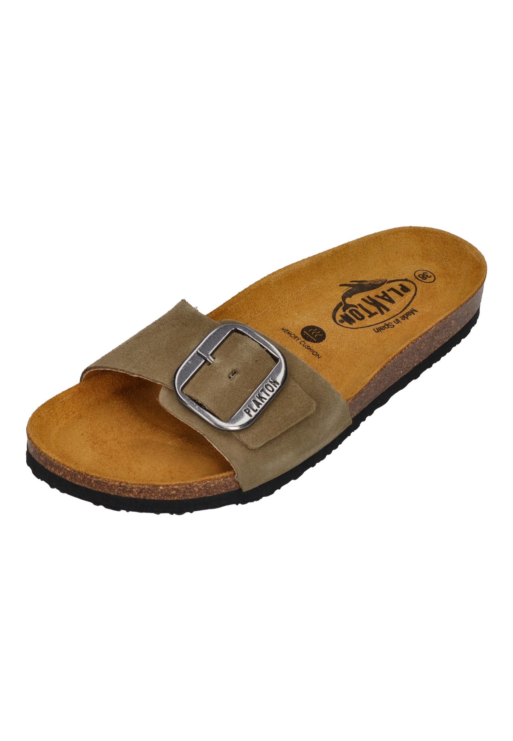 Plakton BIS 3 181018 Pantolette Light Khaki