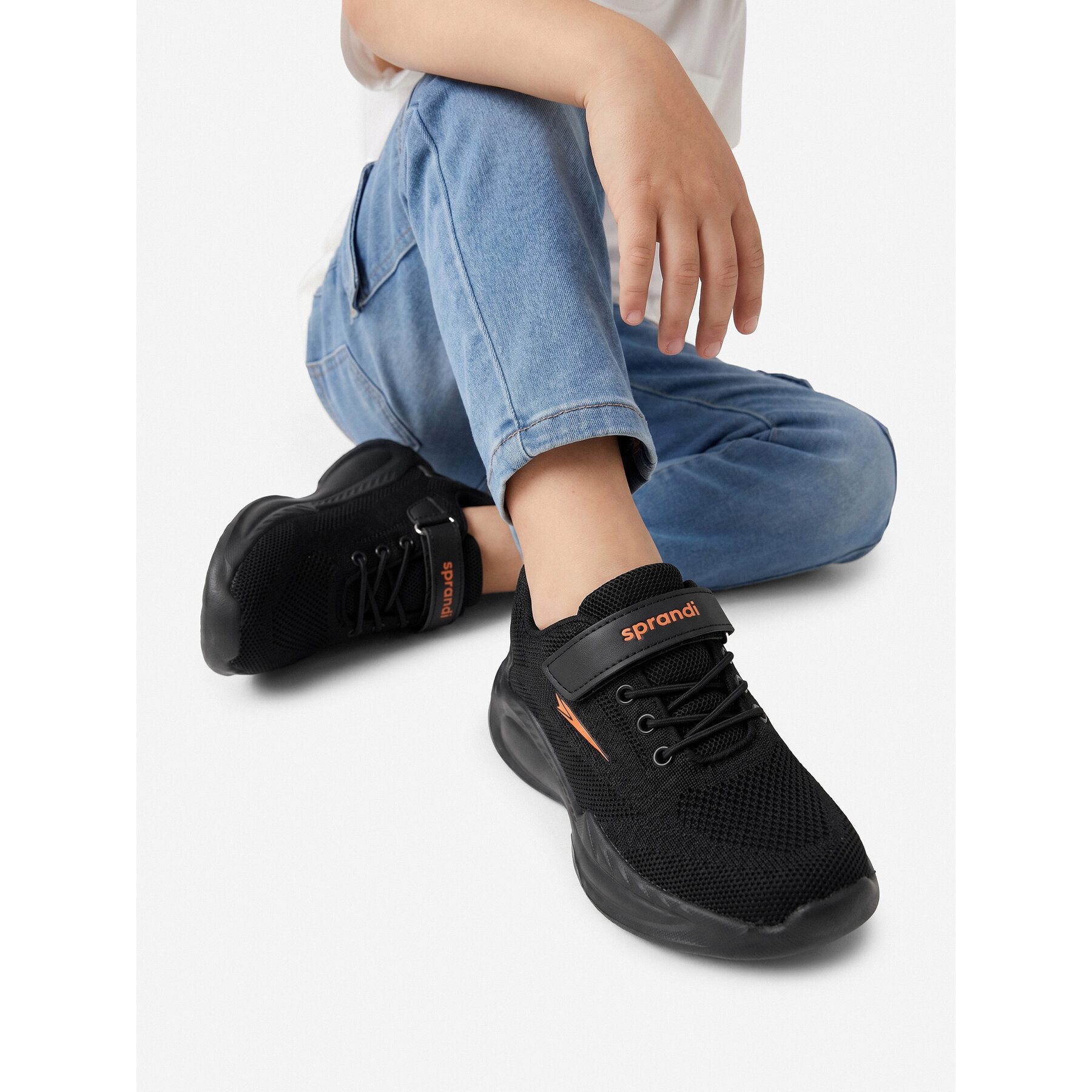 sprandi Sprandi Junge Turnschuhe 5907964145936 Schwarz Sneaker