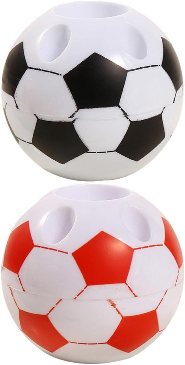 FELIXLEO Aufbewahrungsbox 2x Fußball Stiftehalter ABS Organizer Büro (1 St)