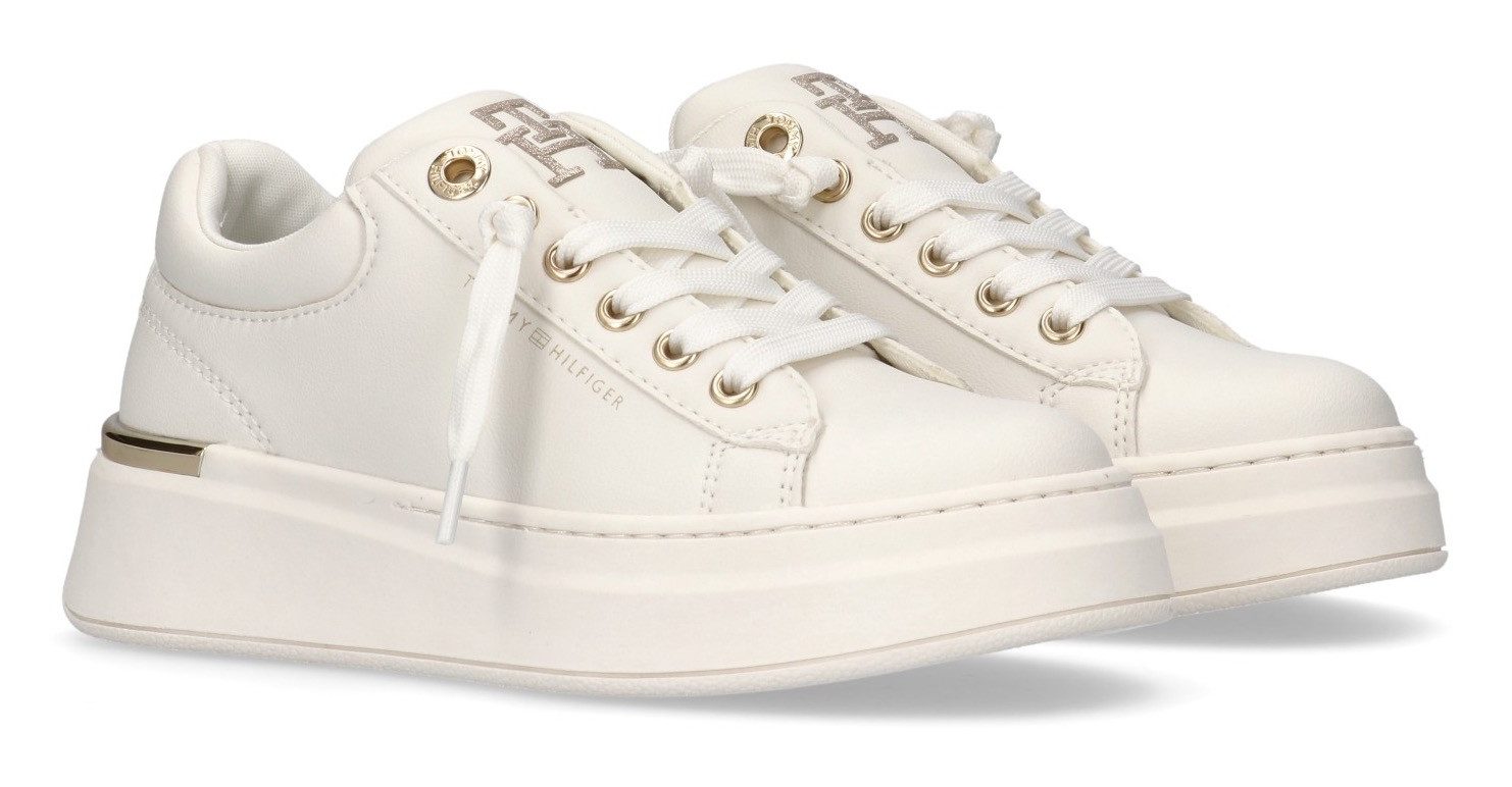 Tommy Hilfiger Plateausneaker, Sneaker, Plateauschuh, Schnürschuh günstig online kaufen