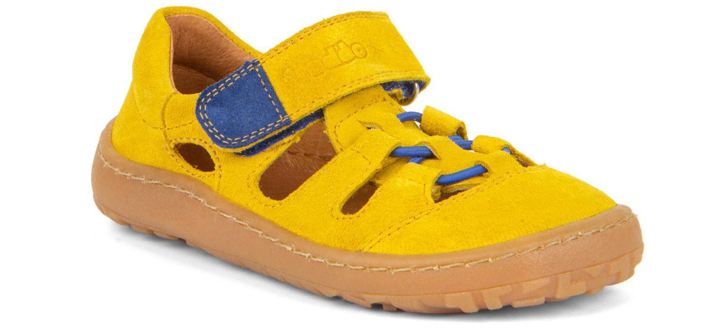 Froddo Barefoot Elastic Sandal Yellow Sandale