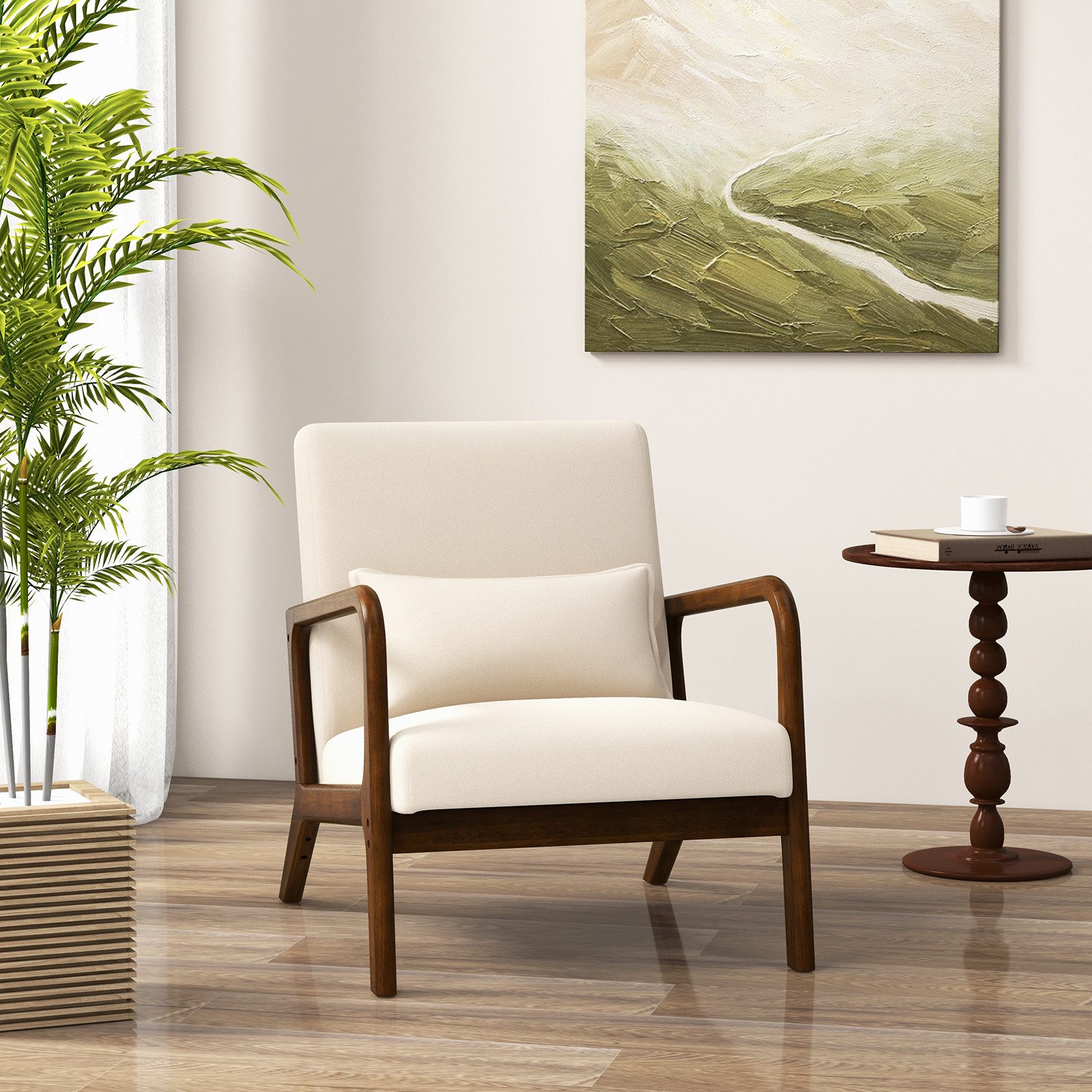 KOMFOTTEU Relaxsessel, Loungesessel Gepolstert mit Massivholzrahmen, günstig online kaufen